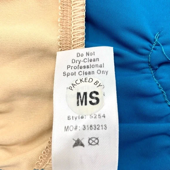 WEISSMAN Fringe Dance Wear Leotard - Sz Sm - Picture 8 of 13